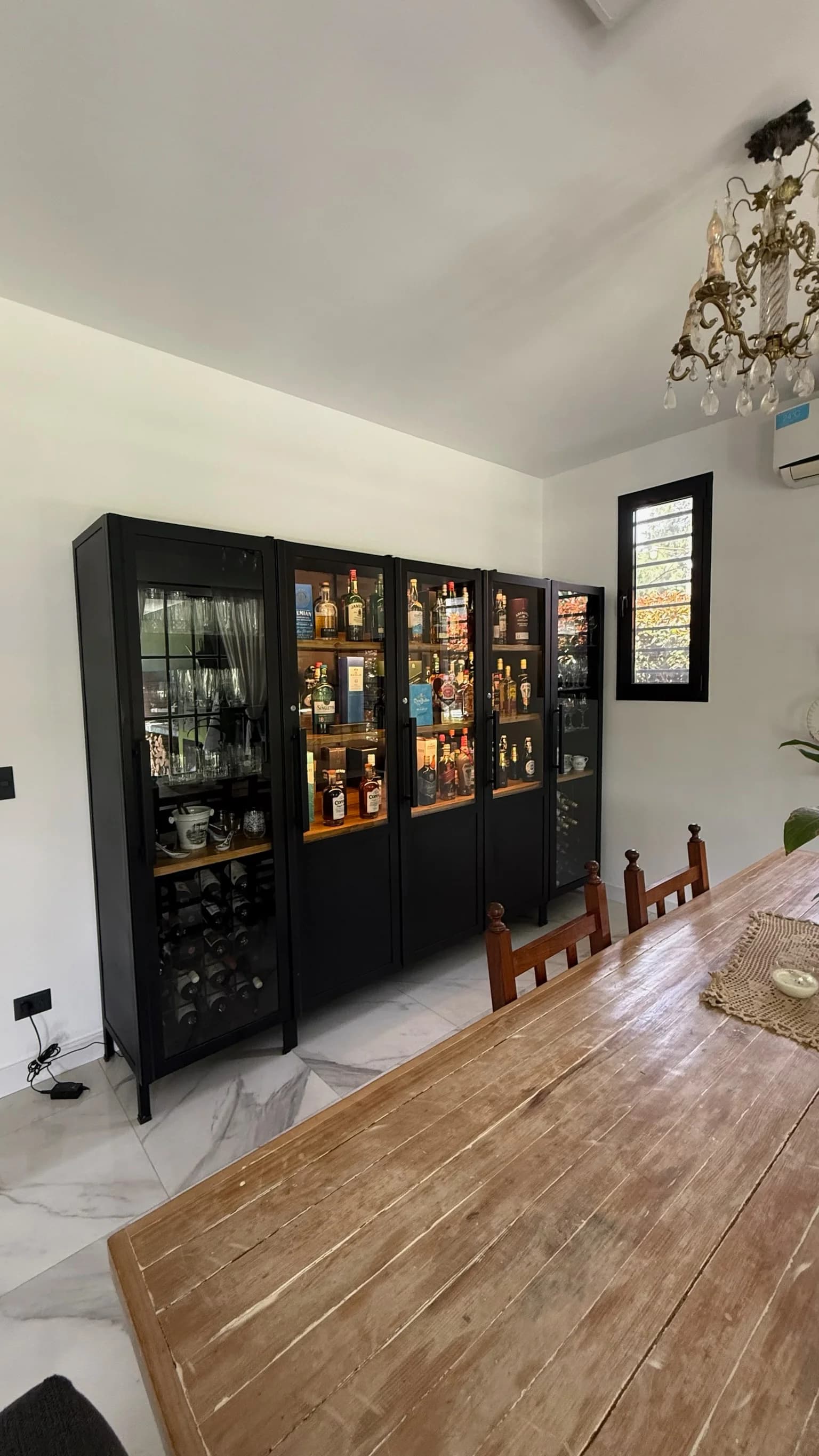 Vitrina bodega CRISTAL